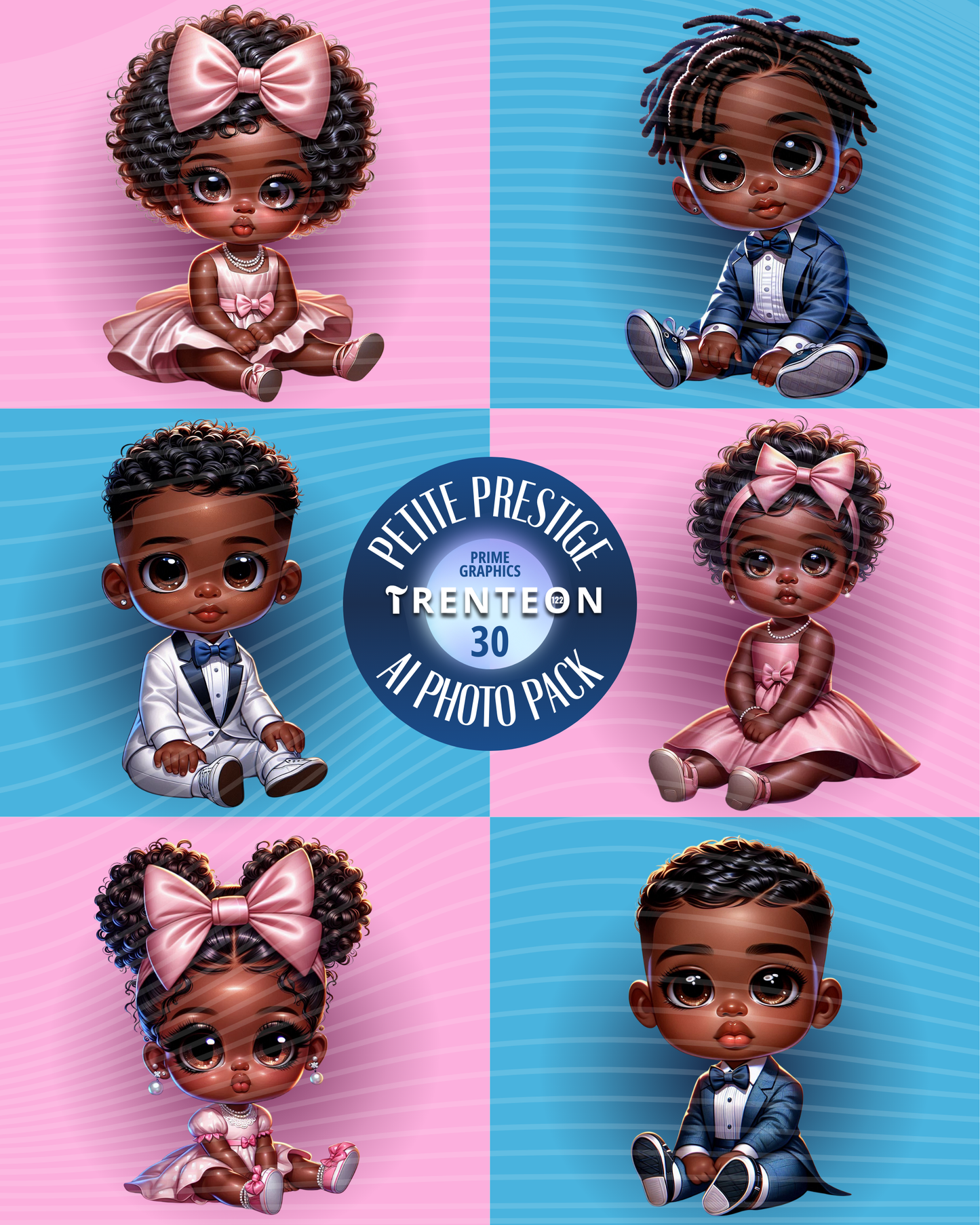 PETITE PRESTIGE | AI Photo Pack | 30 High Quality Graphics