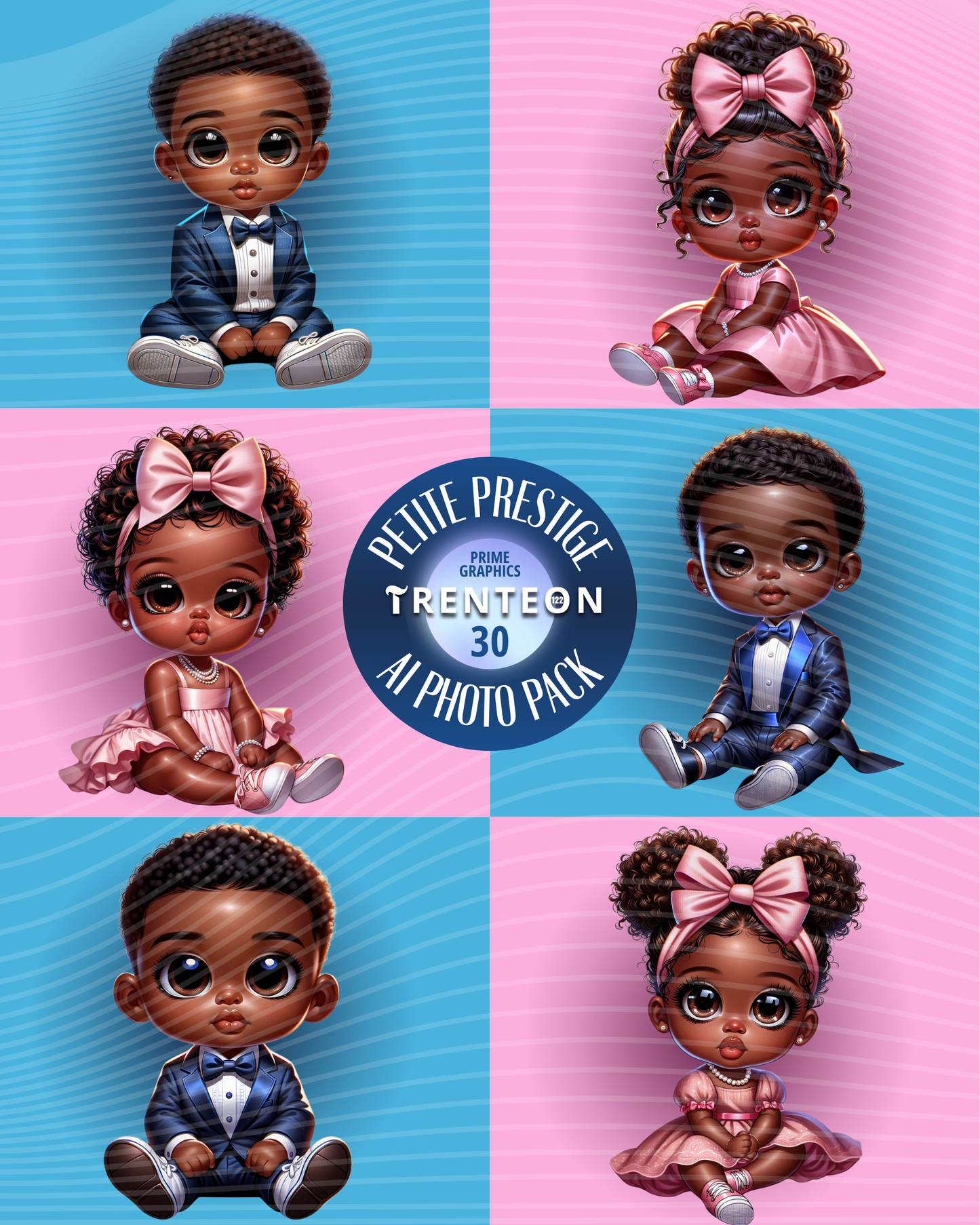 PETITE PRESTIGE | AI Photo Pack | 30 High Quality Graphics