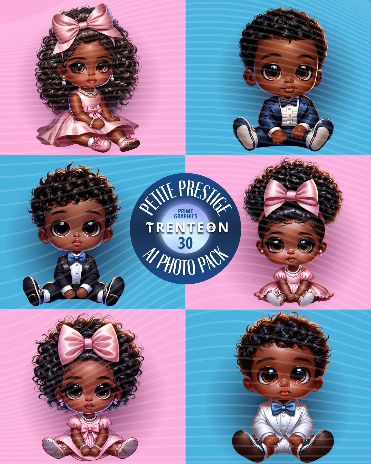 PETITE PRESTIGE | AI Photo Pack | 30 High Quality Graphics